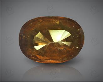 Natural Hessonite Garnet (Gomed) Certified 9.24 Cts ( 1220 )